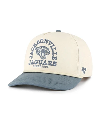 '47 Brand Men's Cream Jacksonville Jaguars Ranchero Hitch Adjustable Hat
