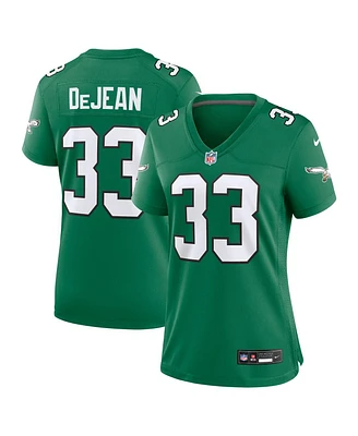 Nike Women's Cooper DeJean Kelly Green Philadelphia Eagles Alternate Game Jersey