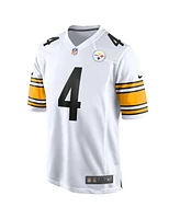 Nike Men's Dk Metcalf White Pittsburgh Steelers Game Player Jersey