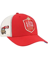 Lids Men's Red Lone Star Adjustable Trucker Hat