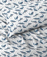 Dream Factory Sharks -Pc. Sheet Set