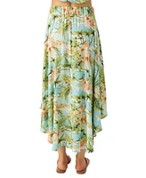 O'Neill Juniors' Marnie Tropical-Print Skirt
