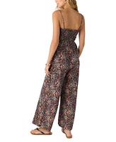 O'Neill Juniors' Kaylane Smocked Jumpsuit