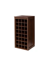 brown walnut color modular 32 wine bar cabinet Buffet Cabinet