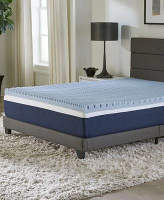 Comfort Tech 2 Convoluted Tranquility Foam Mattress Topper