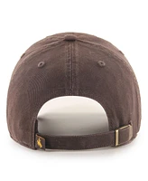 '47 Brand Men's Brown Wyoming Cowboys Script Clean Up Adjustable Hat