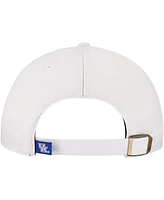 '47 Brand Women's White Kentucky Wildcats Pensacola Clean Up Adjustable Hat