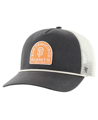 '47 Brand Men's Charcoal San Francisco Giants Cypress Trucker Hitch Adjustable Hat