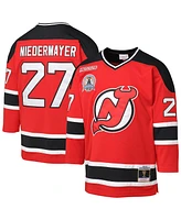 Mitchell & Ness Big Boys and Girls Scott Niedermayer Red New Jersey Devils 1999/00 Blue Line Player