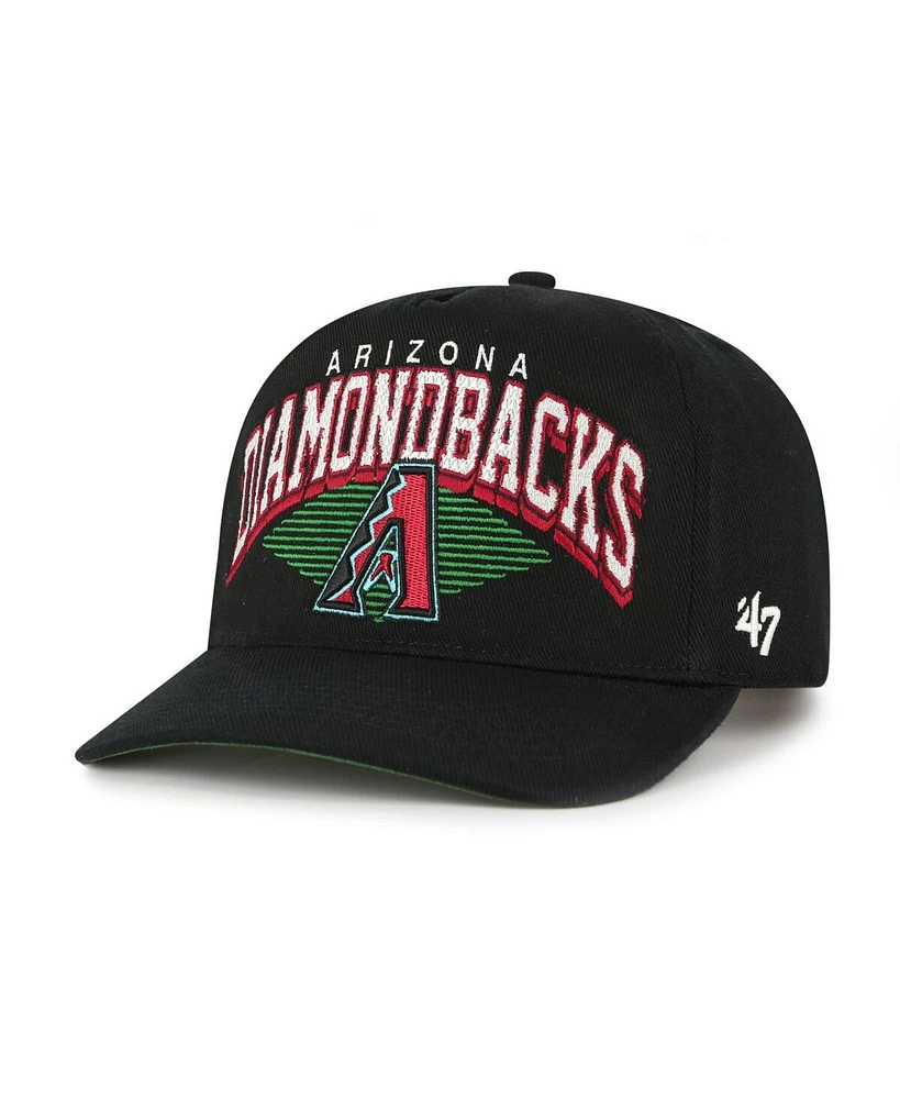'47 Brand Men's Black Arizona Diamondbacks Pomona Hitch Adjustable Hat