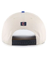 '47 Brand Men's Cream/Navy Cleveland Guardians Fiji Rope Hitch Adjustable Hat