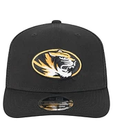 New Era Men's Black Missouri Tigers Primary 9SEVENTY Trucker Stretch-Snap Hat