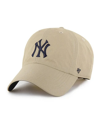 '47 Brand Men's Khaki New York Yankees Performance Clean Up Adjustable Hat