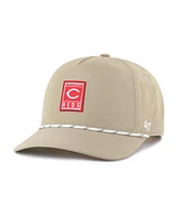 '47 Brand Men's Khaki Cincinnati Reds Cozumel Hitch Adjustable Hat