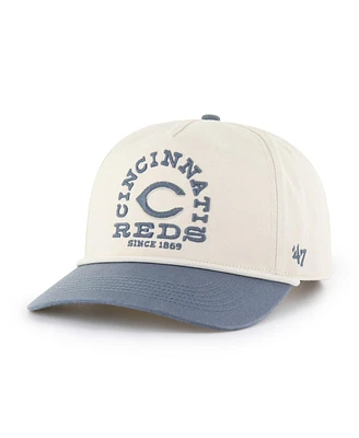 '47 Brand Men's Natural Cincinnati Reds Ranchero Hitch Adjustable Hat