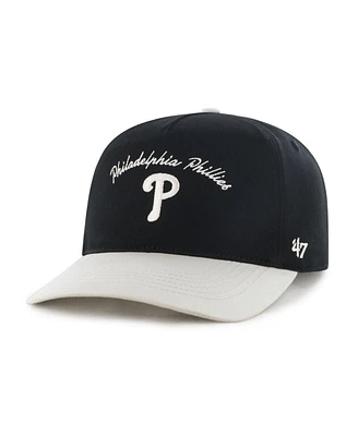 '47 Brand Men's Black Philadelphia Phillies Stable Hitch Adjustable Hat
