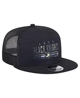 New Era Men's Black Army Black Knights Split Panel 9FIFTY Snapback Trucker Hat