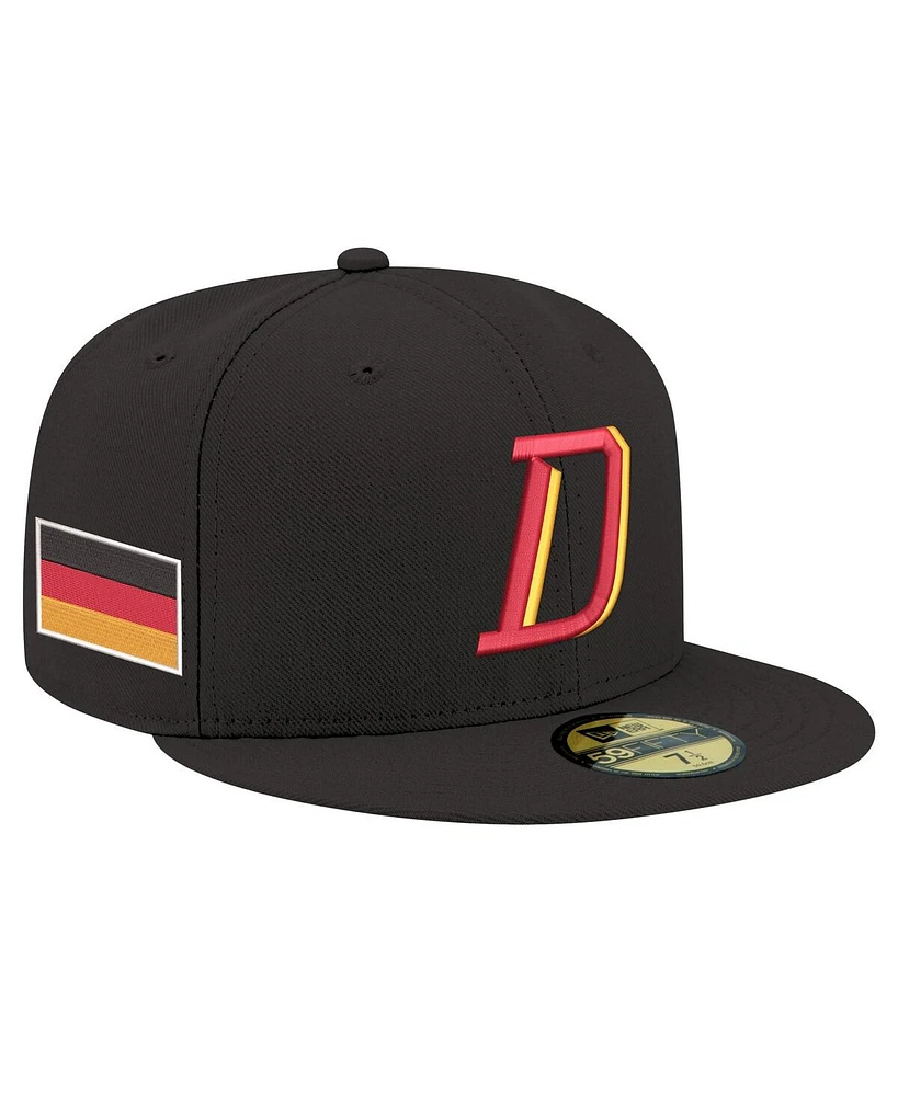 New Era Men's Black Germany Baseball 2026 World Baseball Classic 59FIFTY Fitted Hat