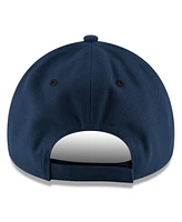 New Era Men's Navy Memphis Grizzlies 2025 Nba Playoffs 9FORTY Adjustable Hat