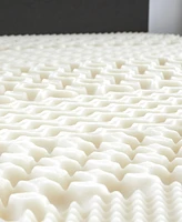 Comfort Tech 1.5" 7-Zone Memory Foam Mattress Topper