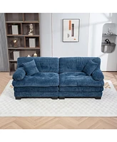Chenille Sectional Sofa Sleeper