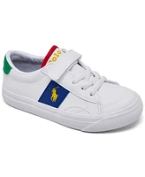 Polo Ralph Lauren Toddler Girls Ryley Fastening Strap Casual Sneakers from Finish Line