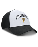 Nike Men's White/Black Pittsburgh Pirates Club Performance Adjustable Hat