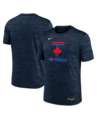 Nike Men's Navy Toronto Blue Jays 2025 City Connect Authentic Collection Velocity Performance T-Shirt
