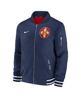 Nike Men's Navy St. Louis Cardinals Authentic Collection City Connect Full-Zip Bomber Jacket