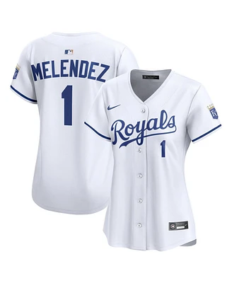 Nike Women's Mj Melendez White Kansas City Royals Home Limited Jersey