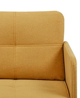 Gold Sparrow 49.5" Polyester Fremont Loveseat, Created for Macy's