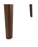 Dining Table Solid Wood Legs, Walnut
