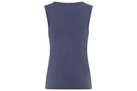 Olsen Women's Round Neck Sleeveless Shell