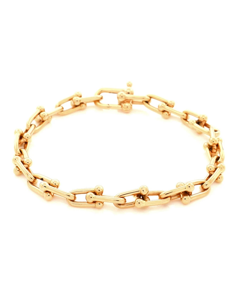 Pre-Owned Tiffany & Co. Small HardWear Link Bracelet 18K Rose Gold