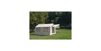 Mondawe 9.8 x13ft with canopy, Inflatable Camping Tents Hand Pump