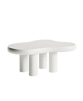 Cloud Coffee Table: Modern and Funky (White)