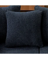 Chenille U-Shaped Sectional Sofa Set,Minimalist Style Modular Sectional Sofa
