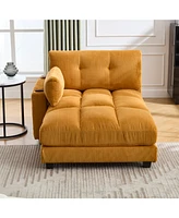 Sleeper Sofa Couch Bed,Oversized Chaise Lounge Chair Cozy Cloud Couch