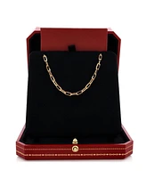 Pre-Owned Cartier Santos de Cartier Chain Necklace 18K Gold