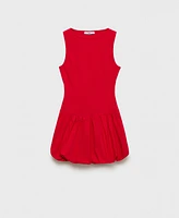 Mango Women's Short Balloon-Effect Dress