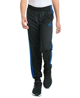 adidas Big Boys Elastic-Waistband 3-Stipe Tricot Jogger Pants