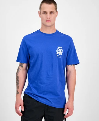 Hugo by Boss Men's Core Fanwear Relaxed Fit Short Sleeve Crewneck Graphic T-Shirt