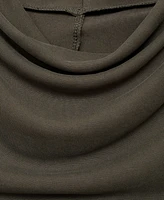 Mango Women's Draped Modal Dress