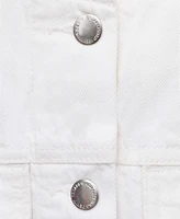 Mango Women's Crop Denim Jacket