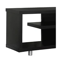 Wood Tv Stand with Open Shelving for Flat Screen TVs and Media Equipment