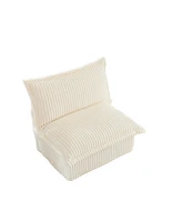 Koala Armless Sofa - Cream