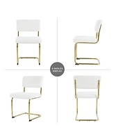 Modern Light Luxury Dining Chair (Set of 4)