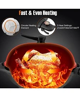 1350 W Outdoor Electric Bbq Grill with Removable Stand