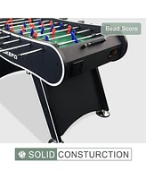 Foosball Table Soccer Arcade Games: Foosball Tables Adult Size for Home, Game Room, Bar