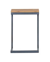 Versatile Firwood & Iron Antique Accent Table (Choose Size)